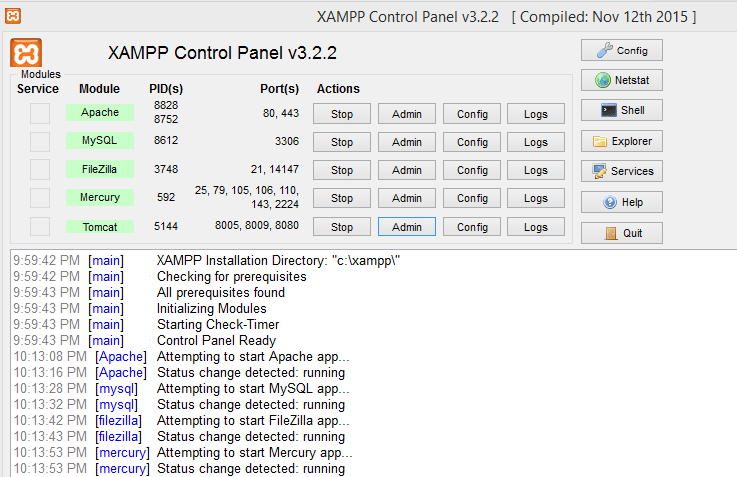 xampp 7.2 download for windows 64 bit